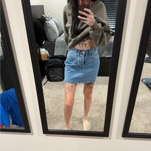 Universal Thread Blue Mini Skirt